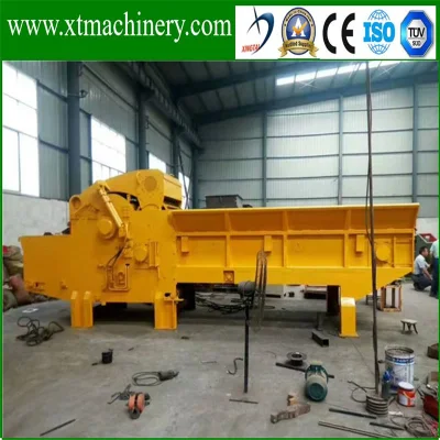 New Cutting Blades Combined Breaking Hammers Design, Auto Feeding Wood Log Cutter